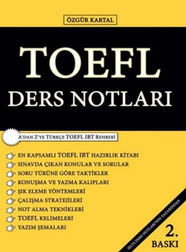 Kurye Kitabevi - Toefl Ders Notlari