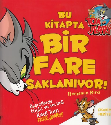 Kurye Kitabevi - Tom ve Jery - Bu Kitapta Bir Fare Saklanıyor