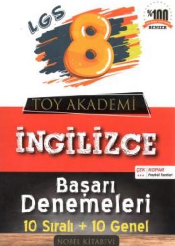 Kurye Kitabevi - Toy Akademi 8.Sınıf İngilizce 10 lu Deneme Yeni