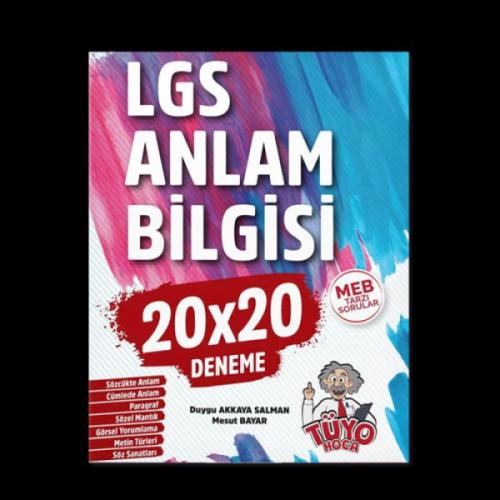 Kurye Kitabevi - Tüyo Hoca LGS Anlam Bilgisi 20x20 Deneme Şeker