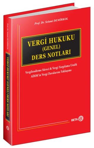 Kurye Kitabevi - Vergi Hukuku (Genel) Ders Notları