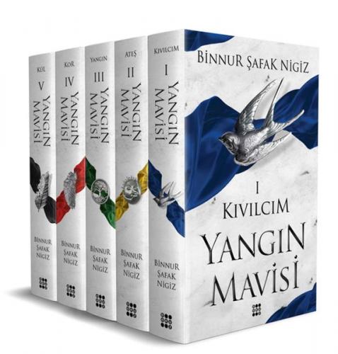 Kurye Kitabevi - Yangın Mavisi Set 5 Kitap