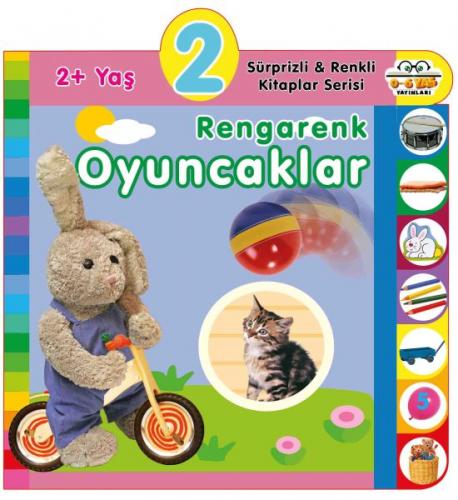 Kurye Kitabevi - Yaş Rengarenk Oyuncaklar (2+Yaş)