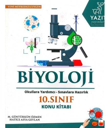 Kurye Kitabevi - Yazıt 10. Sınıf Biyoloji Konu Kitabı-YENİ