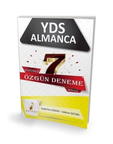 Kurye Kitabevi - Pelikan Almanca YDS 7 Çözümlü Özgün Deneme Sınavı