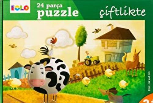 Kurye Kitabevi - Yer Puzzle-24 Parça Puzzle - Çiftlikte