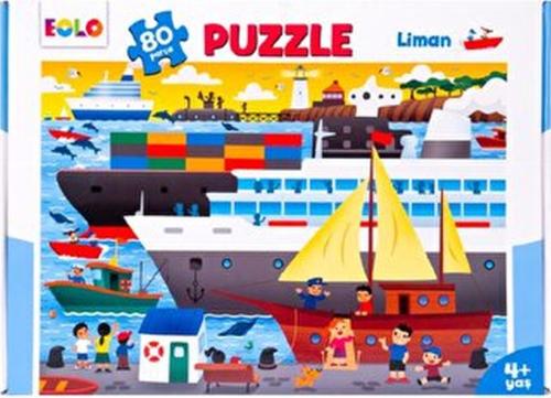 Kurye Kitabevi - Yer Puzzle-80 Parça Puzzle - Liman