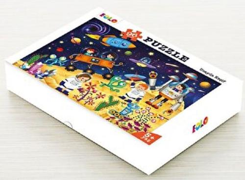 Kurye Kitabevi - Yer Puzzle-96 Parça Puzzle - Uzayda Keşif