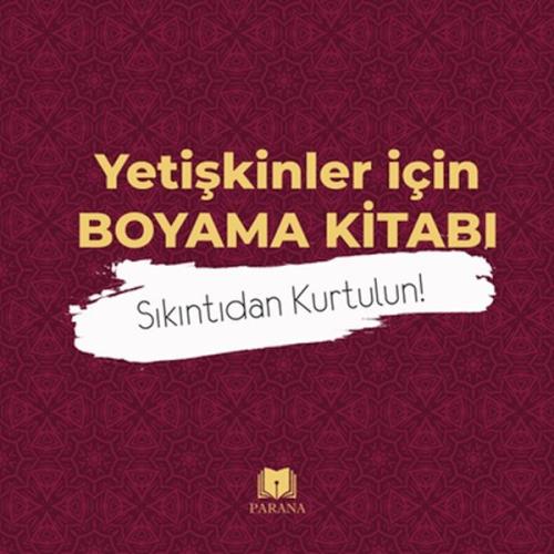 Kurye Kitabevi - Yetişkinler İçin Boyama Kitabı-Mandala