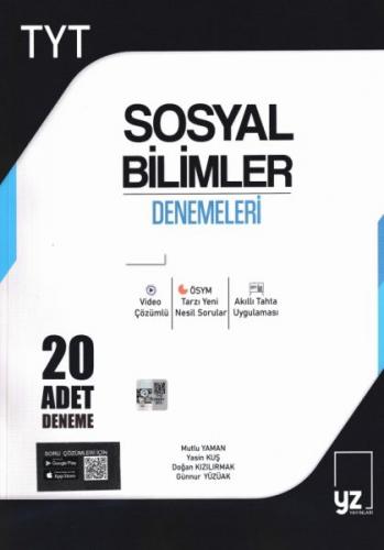 Kurye Kitabevi - YZ 2021 TYT Sosyal Bilimler Denemeleri 20 Adet Deneme