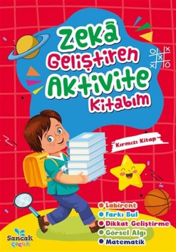 Kurye Kitabevi - Zeka Geliştiren Aktivite Kitabım Kırmızı Kitap