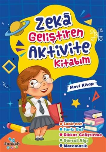 Kurye Kitabevi - Zeka Geliştiren Aktivite Kitabım Mavi Kitap