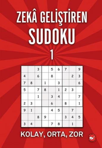 Kurye Kitabevi - Zeka Geliştiren Sudoku 1-Kolay-Orta-Zor