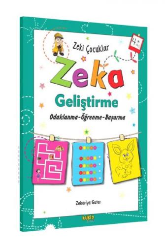 Kurye Kitabevi - Zeki Çocuklar - Zeka Geliştirme 4+Yaş