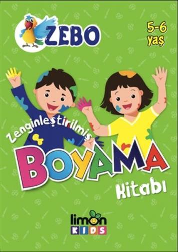 Kurye Kitabevi - Zenginleştirilmiş Boyama Kitabı 5-6 Yaş