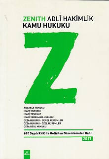 Kurye Kitabevi - Zenith Adli Hakimlik Kamu Hukuku