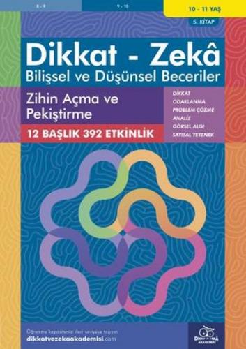 Kurye Kitabevi - Zihin Açma ve Pekiştirme (10 - 11 Yaş) - Dikkat Zeka